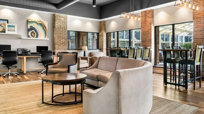 <b>Best Western Okemos/E Lansing Hotel Stes Lobby</b>. Images powered by <a href="https://iceportal.shijigroup.com/" title="IcePortal" target="_blank">IcePortal</a>.