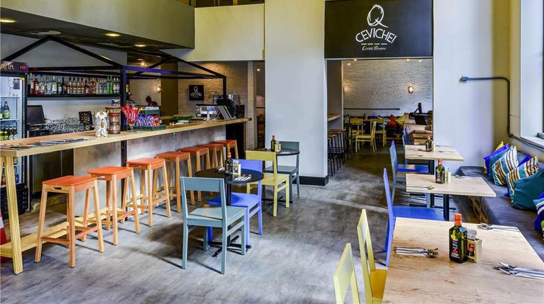 <b>Ibis Styles Sao Paulo Faria Lima Restaurant</b>. Images powered by <a href="https://iceportal.shijigroup.com/" title="IcePortal" target="_blank">IcePortal</a>.