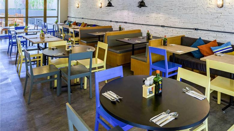 <b>Ibis Styles Sao Paulo Faria Lima Restaurant</b>. Images powered by <a href="https://iceportal.shijigroup.com/" title="IcePortal" target="_blank">IcePortal</a>.