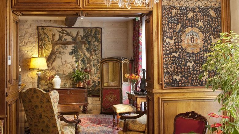 <b>Hotel Left Bank Saint-Germain Lobby</b>. Images powered by <a href="https://iceportal.shijigroup.com/" title="IcePortal" target="_blank">IcePortal</a>.