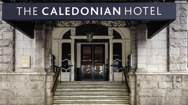 <b>Mercure Aberdeen Caledonian Hotel Exterior</b>. Images powered by <a href="https://iceportal.shijigroup.com/" title="IcePortal" target="_blank">IcePortal</a>.