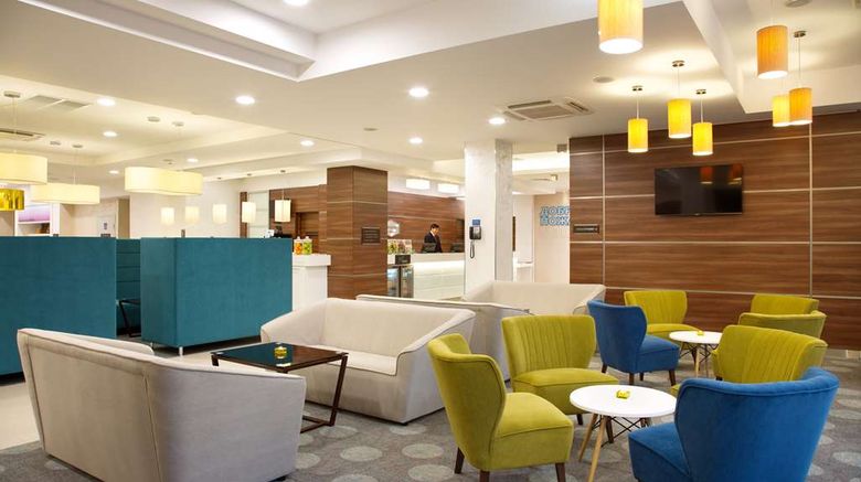 <b>Hampton by Hilton Nizhny Novgorod Lobby</b>. Images powered by <a href="https://iceportal.shijigroup.com/" title="IcePortal" target="_blank">IcePortal</a>.