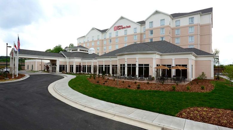 Hilton Garden Inn Greensboro Airport Exterior. Images powered by <a href="https://iceportal.shijigroup.com" target="_blank" rel="noopener">Ice Portal</a>.