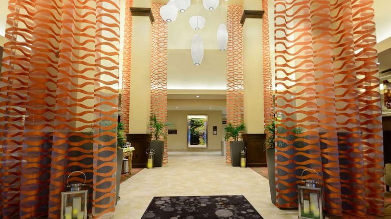 <b>Hilton Garden Inn Greensboro Airport Lobby</b>. Images powered by <a href="https://iceportal.shijigroup.com/" title="IcePortal" target="_blank">IcePortal</a>.