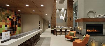 Hilton Garden Inn Calgary Downtown Lobby