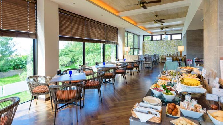 <b>Best Western Okinawa Onna Beach Restaurant</b>. Images powered by <a href="https://iceportal.shijigroup.com/" title="IcePortal" target="_blank">IcePortal</a>.