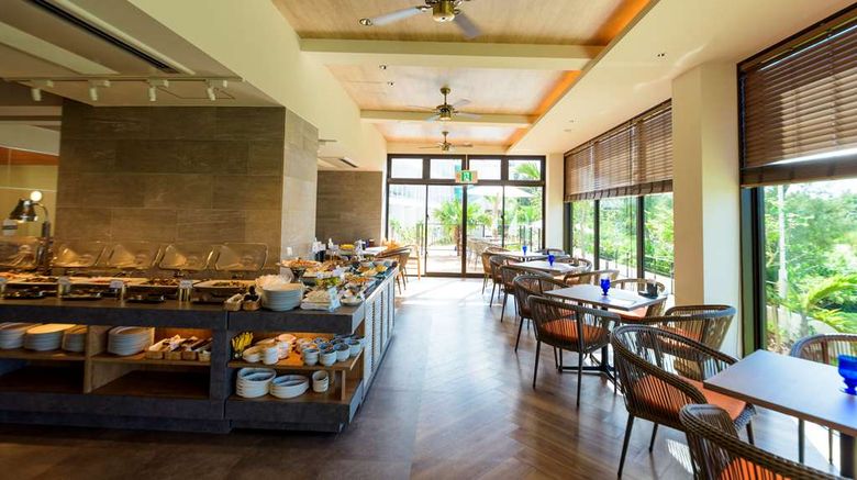 <b>Best Western Okinawa Onna Beach Restaurant</b>. Images powered by <a href="https://iceportal.shijigroup.com/" title="IcePortal" target="_blank">IcePortal</a>.