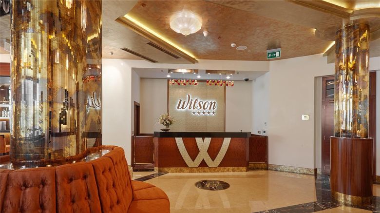 <b>Occidental Praha Wilson Lobby</b>. Images powered by <a href="https://iceportal.shijigroup.com/" title="IcePortal" target="_blank">IcePortal</a>.