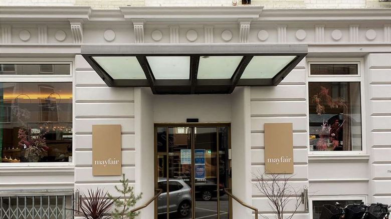 Hotel Mayfair Exterior. Images powered by <a href="https://iceportal.shijigroup.com" target="_blank" rel="noopener">Ice Portal</a>.