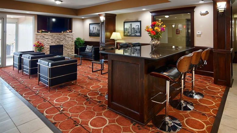 <b>Best Western Plus Crawfordsville Hotel Lobby</b>. Images powered by <a href="https://iceportal.shijigroup.com/" title="IcePortal" target="_blank">IcePortal</a>.