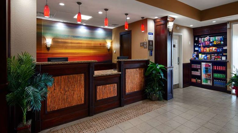 <b>Best Western Plus Crawfordsville Hotel Lobby</b>. Images powered by <a href="https://iceportal.shijigroup.com/" title="IcePortal" target="_blank">IcePortal</a>.