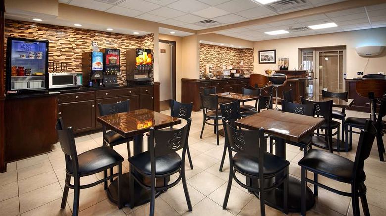 <b>Best Western Plus Crawfordsville Hotel Restaurant</b>. Images powered by <a href="https://iceportal.shijigroup.com/" title="IcePortal" target="_blank">IcePortal</a>.