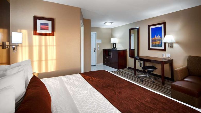 <b>Best Western Plus Crawfordsville Hotel Room</b>. Images powered by <a href="https://iceportal.shijigroup.com/" title="IcePortal" target="_blank">IcePortal</a>.