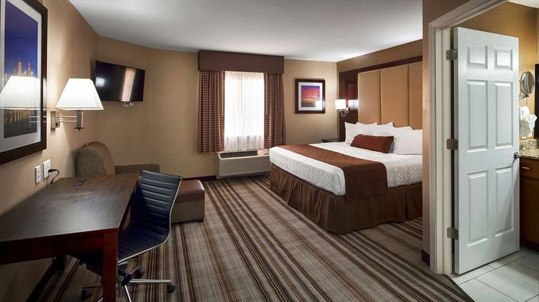 <b>Best Western Plus Crawfordsville Hotel Room</b>. Images powered by <a href="https://iceportal.shijigroup.com/" title="IcePortal" target="_blank">IcePortal</a>.
