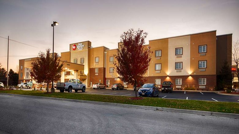 <b>Best Western Plus Crawfordsville Hotel Exterior</b>. Images powered by <a href="https://iceportal.shijigroup.com/" title="IcePortal" target="_blank">IcePortal</a>.