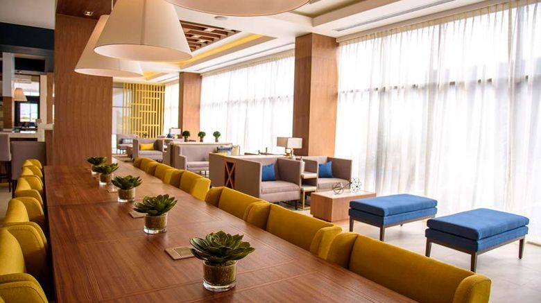 <b>Hampton Inn by Hilton Piedras Negras Restaurant</b>. Images powered by <a href="https://iceportal.shijigroup.com/" title="IcePortal" target="_blank">IcePortal</a>.