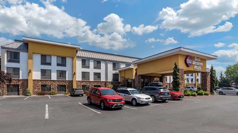 <b>Best Western Plus Olympic Inn Exterior</b>. Images powered by <a href="https://iceportal.shijigroup.com/" title="IcePortal" target="_blank">IcePortal</a>.