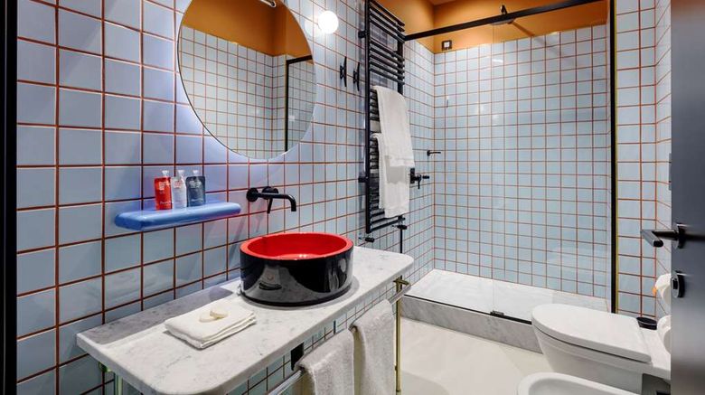 <b>Room Mate Giulia Hotel Room</b>. Images powered by <a href="https://iceportal.shijigroup.com/" title="IcePortal" target="_blank">IcePortal</a>.