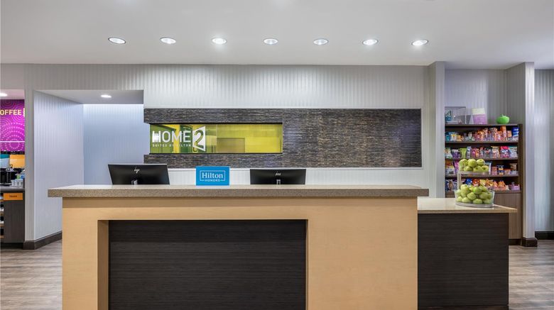 <b>Home2 Suites by Hilton Muskogee Lobby</b>. Images powered by <a href="https://iceportal.shijigroup.com/" title="IcePortal" target="_blank">IcePortal</a>.