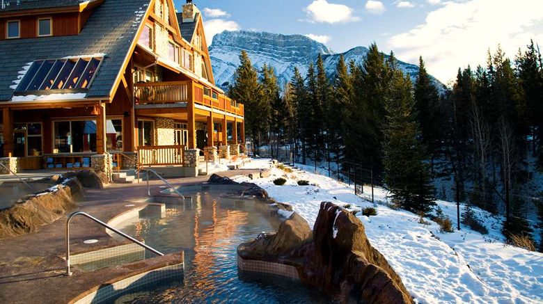 <b>Banff Hidden Ridge Resort Condo Exterior</b>. Images powered by <a href="https://iceportal.shijigroup.com/" title="IcePortal" target="_blank">IcePortal</a>.