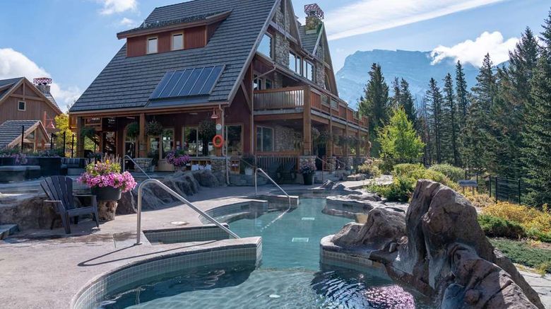 <b>Banff Hidden Ridge Resort Condo Pool</b>. Images powered by <a href="https://iceportal.shijigroup.com/" title="IcePortal" target="_blank">IcePortal</a>.