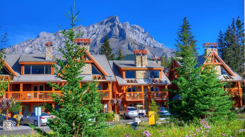 <b>Banff Hidden Ridge Resort Condo Exterior</b>. Images powered by <a href="https://iceportal.shijigroup.com/" title="IcePortal" target="_blank">IcePortal</a>.