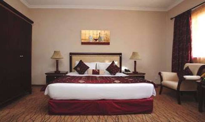 Crossroads Hotel Room