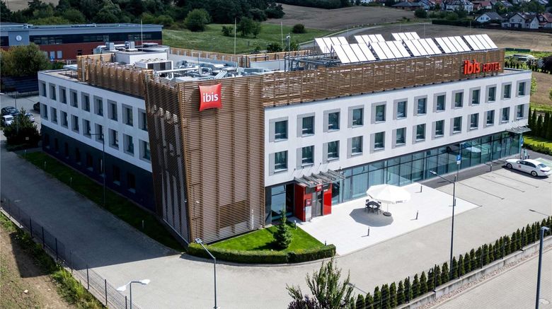 <b>Ibis Poznan Polnoc Hotel Exterior</b>. Images powered by <a href="https://iceportal.shijigroup.com/" title="IcePortal" target="_blank">IcePortal</a>.