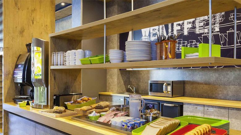 <b>Ibis Budget Mulhouse Centre Gare Restaurant</b>. Images powered by <a href="https://iceportal.shijigroup.com/" title="IcePortal" target="_blank">IcePortal</a>.