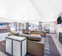 Hawthorn Extended Stay Dickinson Lobby