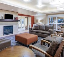 Hawthorn Extended Stay Dickinson Lobby