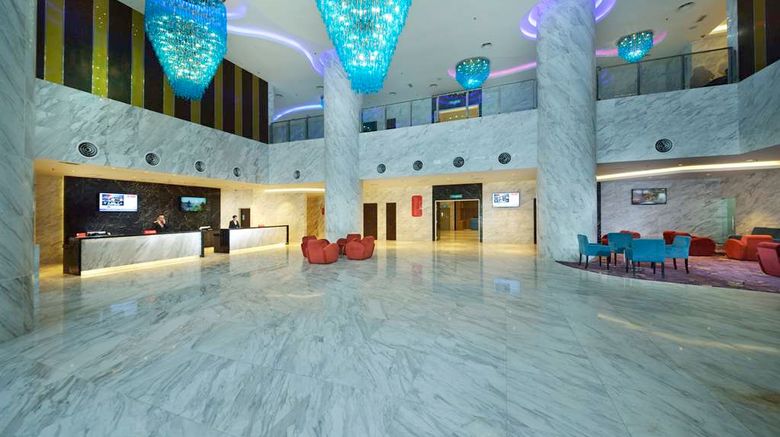 <b>Lexis Suites Penang Lobby</b>. Images powered by <a href="https://iceportal.shijigroup.com/" title="IcePortal" target="_blank">IcePortal</a>.