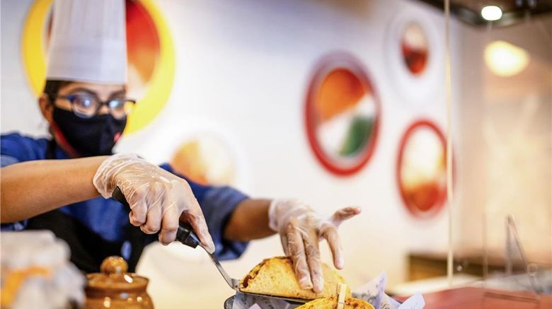 <b>Ibis Chennai OMR Hotel Restaurant</b>. Images powered by <a href="https://iceportal.shijigroup.com/" title="IcePortal" target="_blank">IcePortal</a>.