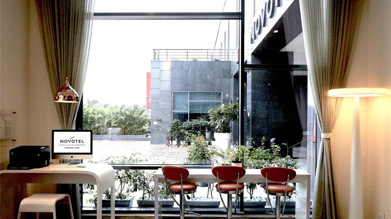 <b>Novotel Chennai OMR Exterior</b>. Images powered by <a href="https://iceportal.shijigroup.com/" title="IcePortal" target="_blank">IcePortal</a>.