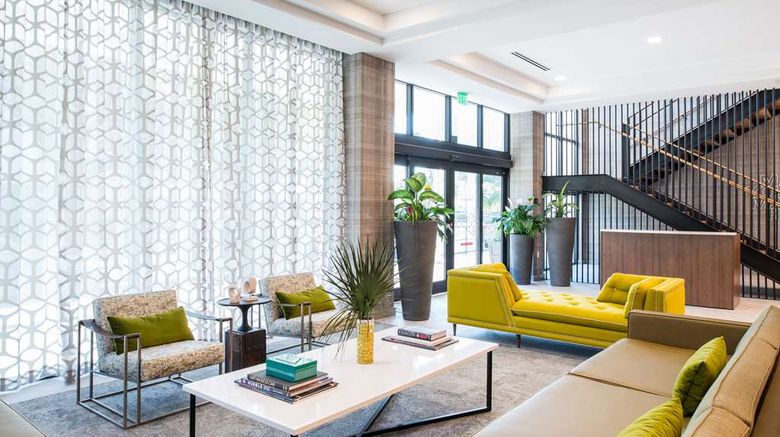 <b>Hampton Inn Suites Miami Wynwood Design Lobby</b>. Images powered by <a href="https://iceportal.shijigroup.com/" title="IcePortal" target="_blank">IcePortal</a>.