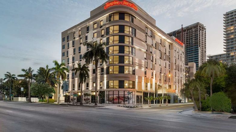 <b>Hampton Inn Suites Miami Wynwood Design Exterior</b>. Images powered by <a href="https://iceportal.shijigroup.com/" title="IcePortal" target="_blank">IcePortal</a>.