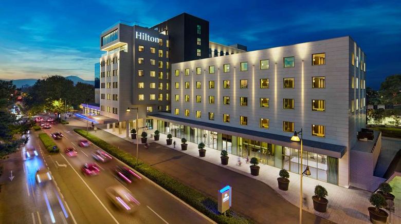 Hilton Podgorica Crna Gora Exterior. Images powered by <a href="https://iceportal.shijigroup.com" target="_blank" rel="noopener">Ice Portal</a>.