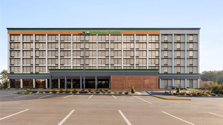Wyndham Garden Atlanta Airport Exterior. Images powered by <a href="https://iceportal.shijigroup.com" target="_blank" rel="noopener">Ice Portal</a>.
