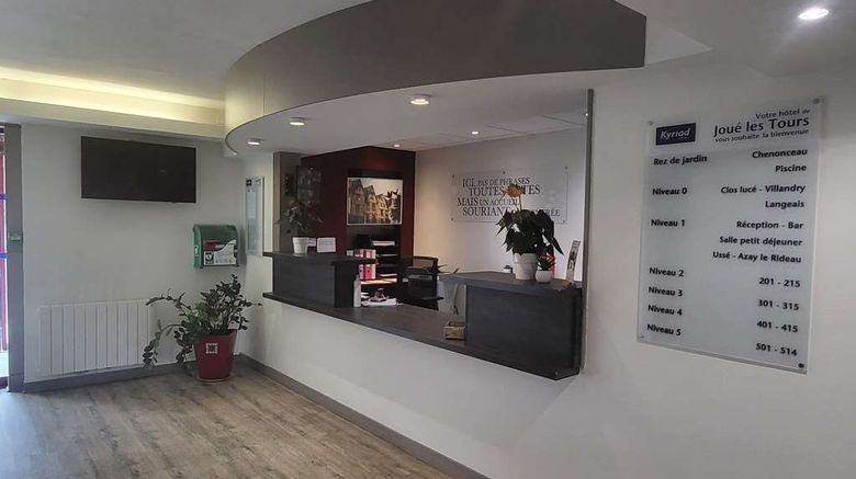 <b>Kyriad Tours-Joue Les Tours Lobby</b>. Images powered by <a href="https://iceportal.shijigroup.com/" title="IcePortal" target="_blank">IcePortal</a>.
