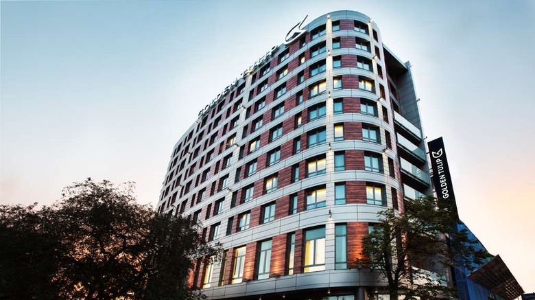 Golden Tulip Warsaw Airport Hotel Exterior. Images powered by <a href="https://iceportal.shijigroup.com" target="_blank" rel="noopener">Ice Portal</a>.