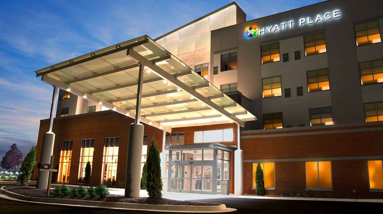 <b>Hyatt Place Augusta Exterior</b>. Images powered by <a href="https://iceportal.shijigroup.com/" title="IcePortal" target="_blank">IcePortal</a>.