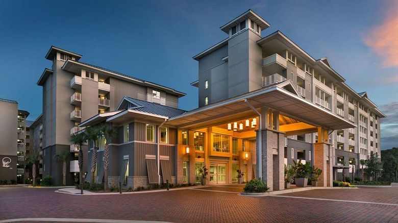 <b>Hilton Grand Vac Club Ocean Oak Resort Exterior</b>. Images powered by <a href="https://iceportal.shijigroup.com/" title="IcePortal" target="_blank">IcePortal</a>.