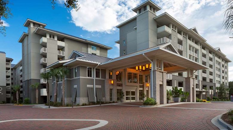 Hilton Grand Vac Club Ocean Oak Resort Exterior. Images powered by <a href="https://iceportal.shijigroup.com" target="_blank" rel="noopener">Ice Portal</a>.