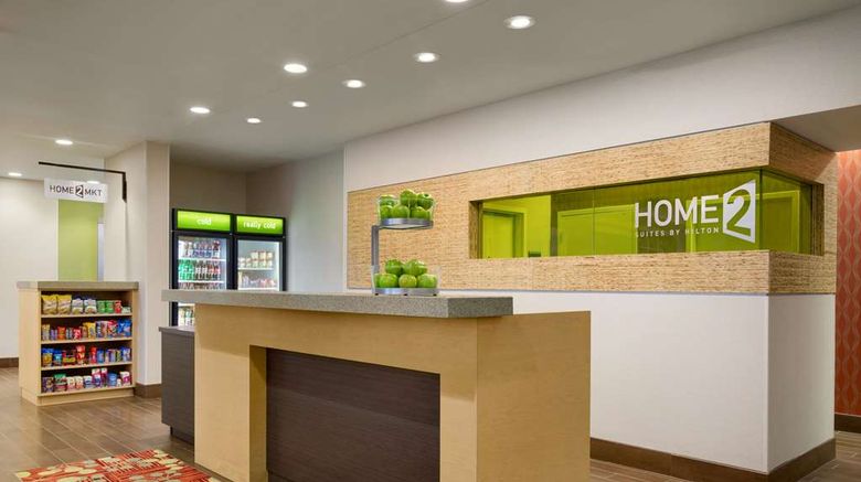 <b>Home2 Suites by Hilton Phoenix Chandler Lobby</b>. Images powered by <a href="https://iceportal.shijigroup.com/" title="IcePortal" target="_blank">IcePortal</a>.