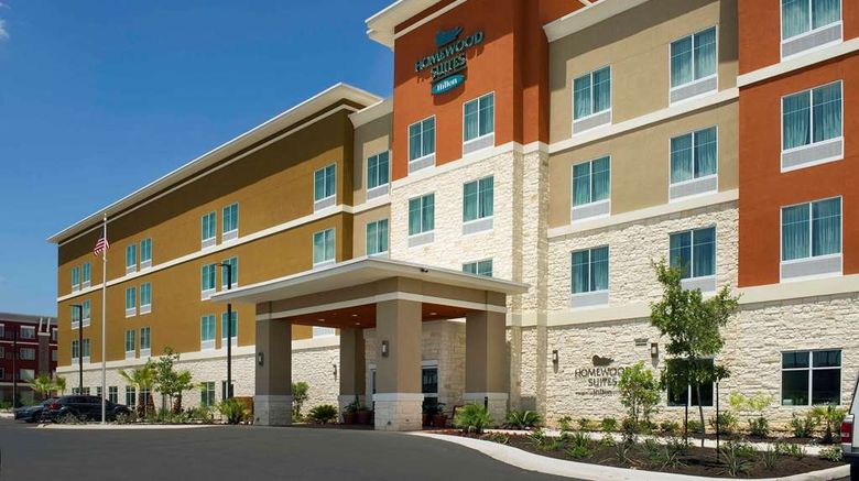 <b>Homewood Suites San Antonio Airport Exterior</b>. Images powered by <a href="https://iceportal.shijigroup.com/" title="IcePortal" target="_blank">IcePortal</a>.