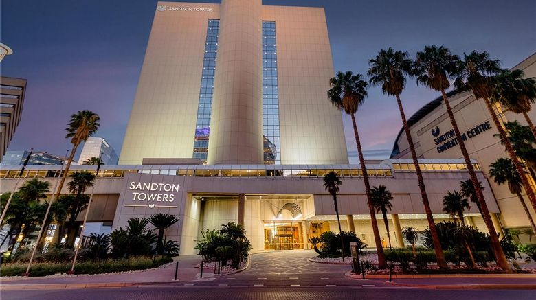 <b>Sandton Sun and Towers Exterior</b>. Images powered by <a href="https://iceportal.shijigroup.com/" title="IcePortal" target="_blank">IcePortal</a>.