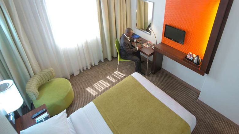 <b>Stayeasy Lusaka Room</b>. Images powered by <a href="https://iceportal.shijigroup.com/" title="IcePortal" target="_blank">IcePortal</a>.