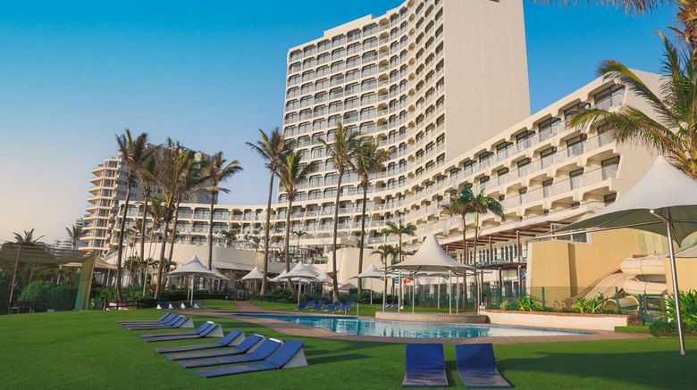 Umhlanga Sands Resort Exterior. Images powered by <a href="https://iceportal.shijigroup.com" target="_blank" rel="noopener">Ice Portal</a>.
