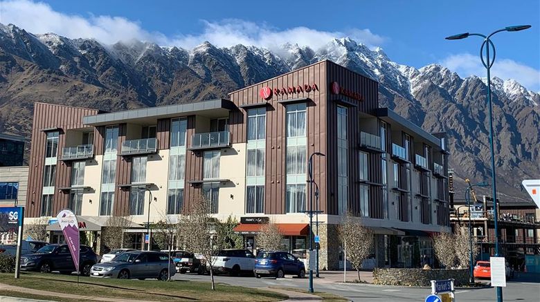 Ramada Hotel  and  Suites Remarkables Park Exterior. Images powered by <a href="https://iceportal.shijigroup.com" target="_blank" rel="noopener">Ice Portal</a>.