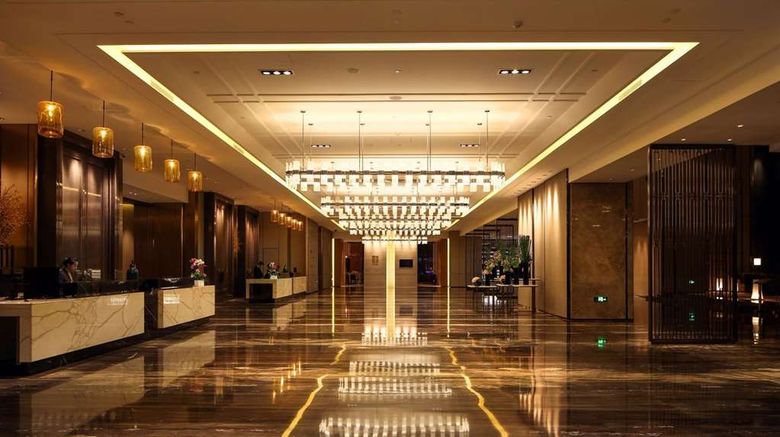 <b>Grand Metropark Hotel Beijing Lobby</b>. Images powered by <a href="https://iceportal.shijigroup.com/" title="IcePortal" target="_blank">IcePortal</a>.
